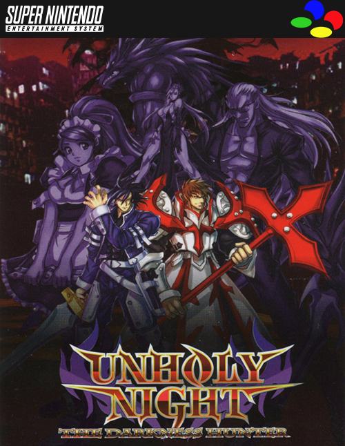 Jeu Super Famicom Unholy Night: The Darkness Hunter - Neuf Sous Blister - Version JAP NTSC-J