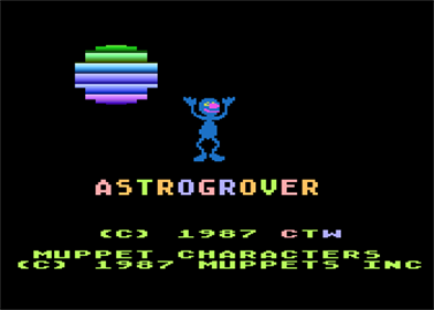 Astro-Grover - Screenshot - Game Title Image