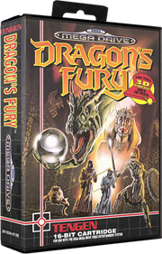 Dragon's Fury - Box - 3D Image