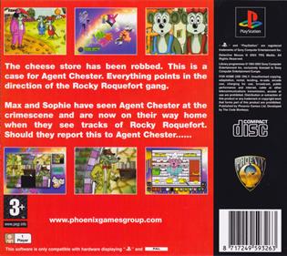 Detective Mouse - Box - Back Image