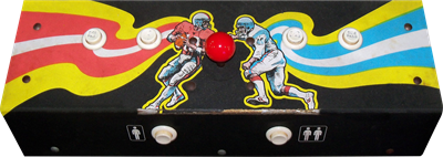 10-Yard Fight - Arcade - Control Panel Image