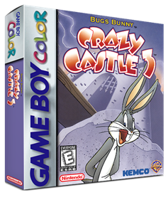 Bugs Bunny: Crazy Castle 3 - Box - 3D Image