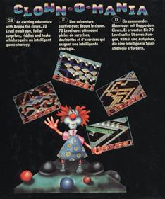 Clown-O-Mania - Box - Back Image