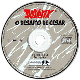 Astérix: Caesar's Challenge - Disc Image