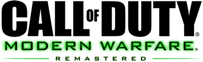 Call of Duty 4: Modern Warfare Remastered - Clear Logo Image