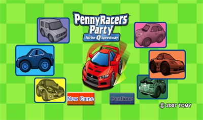 Penny Racers Party: Turbo-Q Speedway  - Screenshot - Game Title Image