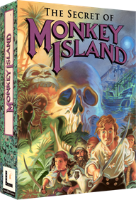 The Secret of Monkey Island - Box - 3D Image