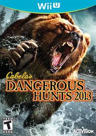 Cabela's Dangerous Hunts 2013 - Box - Front Image