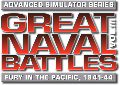 Great Naval Battles Vol. III: Fury in the Pacific, 1941-44 - Clear Logo Image