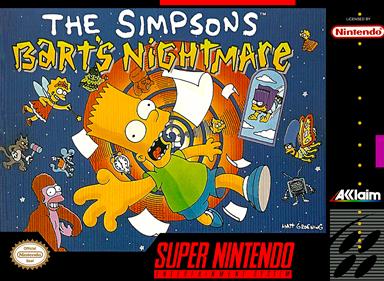 The Simpsons: Bart's Nightmare - Box - Front Image