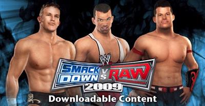 WWE SmackDown vs. Raw 2009 - Advertisement Flyer - Front Image