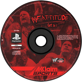 WWF Attitude - Disc Image