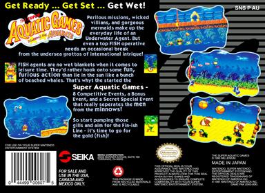 The Super Aquatic Games Starring The Aquabats - Box - Back - Reconstructed Image
