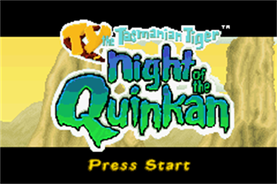Ty the Tasmanian Tiger 3: Night of the Quinkan - Screenshot - Game Title Image