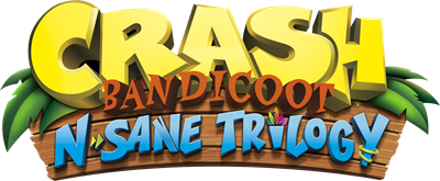 Crash Bandicoot N. Sane Trilogy - Clear Logo Image