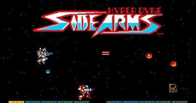 Hyper Dyne: Side Arms - Screenshot - Game Title Image
