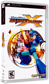 Mega Man Maverick Hunter X - Box - 3D Image