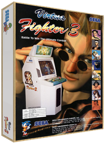 Virtua Fighter 3 - Box - 3D Image
