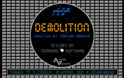 Demolition - Screenshot - Game Title Image