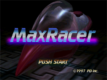 MaxRacer - Screenshot - Game Title Image