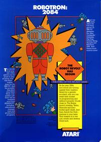 Robotron: 2084 - Box - Back Image