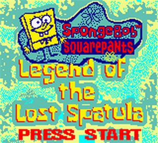 SpongeBob SquarePants: Legend of the Lost Spatula - Screenshot - Game Title Image