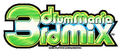DrumMania 3rd Mix - Clear Logo Image