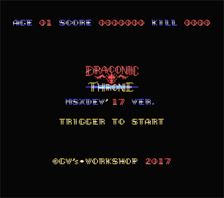 Draconic Throne - Screenshot - Game Title Image