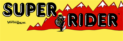 Super Rider - Arcade - Marquee Image