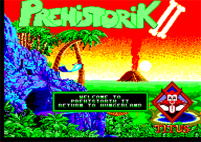 Prehistorik 2 - Screenshot - Game Title Image