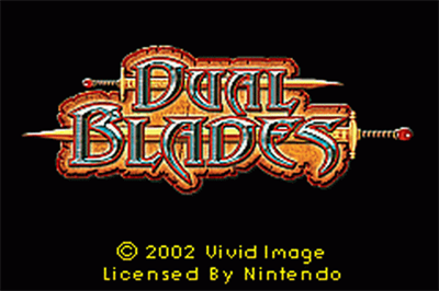 Dual Blades - Screenshot - Game Title Image