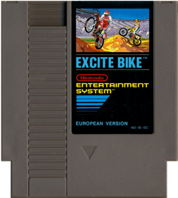 Excitebike - Cart - Front Image