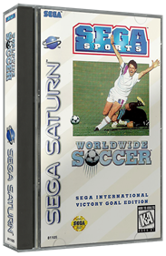 Worldwide Soccer: Sega International Victory Goal Edition - Box - 3D Image