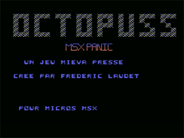 MSX Panic - Screenshot - Game Title Image
