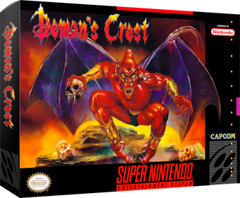 Demon's Crest - Box - 3D Image