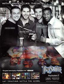 TimeSplitters - Advertisement Flyer - Front Image