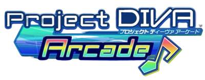 Hatsune Miku: Project DIVA Arcade - Clear Logo Image