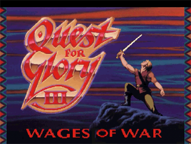 Quest for Glory III: Wages of War - Screenshot - Game Title Image