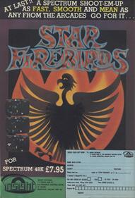 Star Firebirds - Advertisement Flyer - Front Image