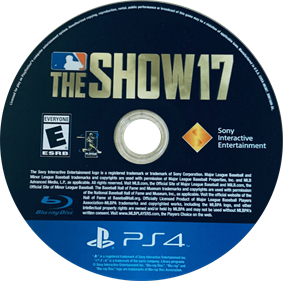 MLB The Show 17 - Disc Image
