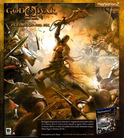God of War II - Advertisement Flyer - Front Image