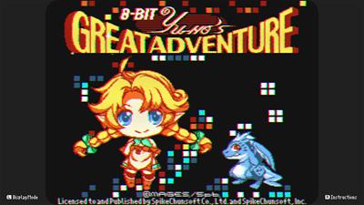 8-Bit Yu-No's Great Adventure - Screenshot - Game Title Image