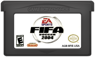 FIFA Soccer 2004 - Cart - Front Image