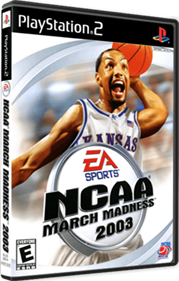 NCAA March Madness 2003 - Box - 3D Image