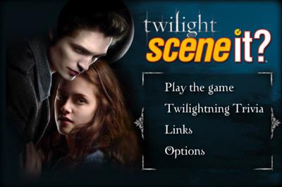 Scene It? Twilight - Screenshot - Game Title Image