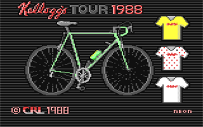 Kellogg's Tour: The Professional Tour of Britain Cycle Race - Screenshot - Game Title Image