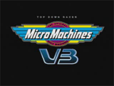 Micro Machines V3 - Screenshot - Game Title Image