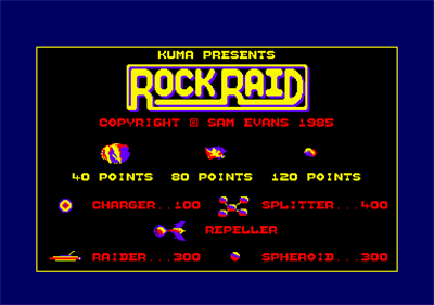 Rock Raid - Screenshot - Game Title Image