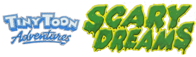 Tiny Toon Adventures: Scary Dreams - Clear Logo Image