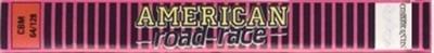 The Great American Cross-Country Road Race - Banner Image